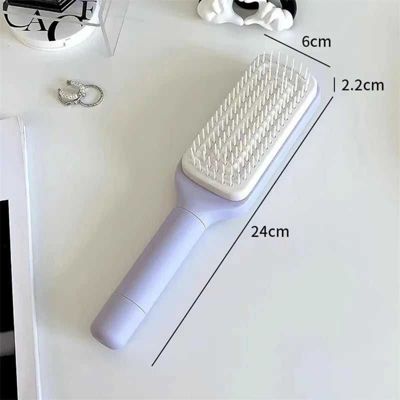 1/2pcs brosses rotatable auto-nétoyants