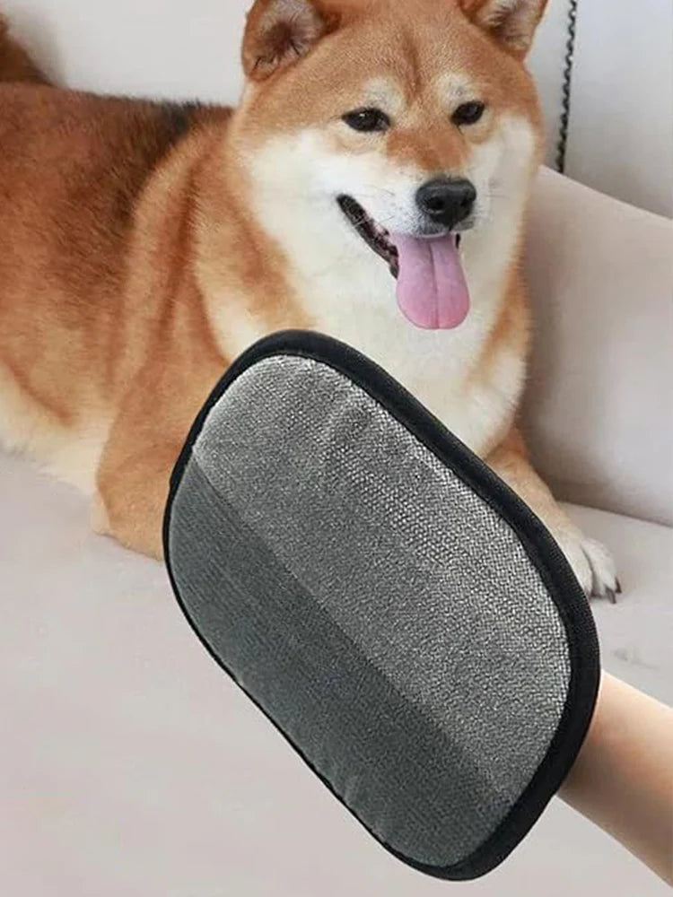 Gants pour enlever les poils d'animaux, chien, chat, lapin et pleins d'autres animaux à poils