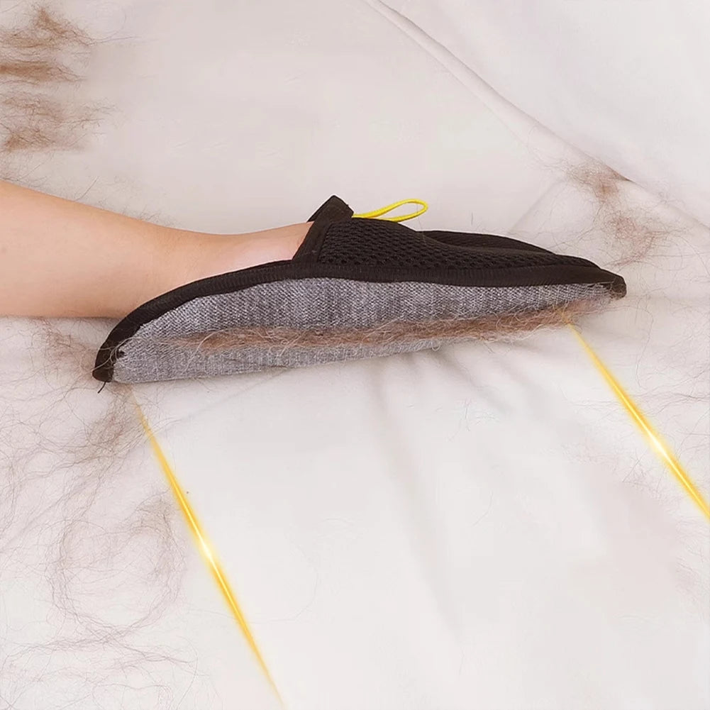 Gants pour enlever les poils d'animaux, chien, chat, lapin et pleins d'autres animaux à poils