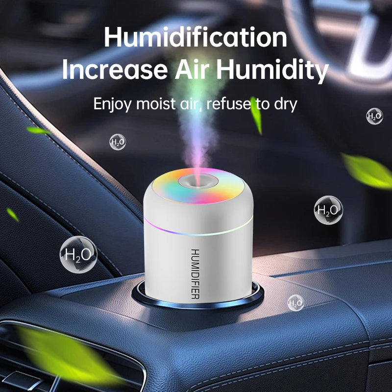 Humidificateur d'air 180 ml, diffuseur de parfum