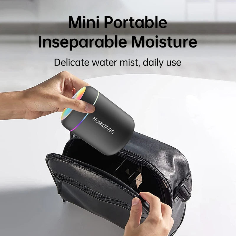 Humidificateur d'air 180 ml, diffuseur de parfum