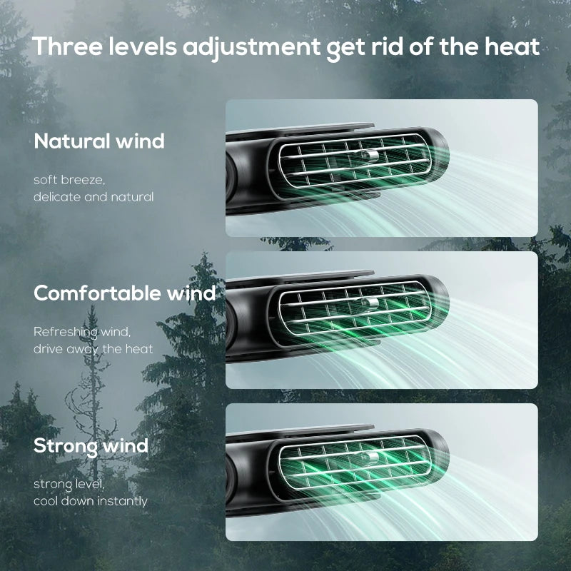 Ventilateur de siege de voiture portable