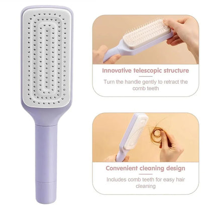 1/2pcs brosses rotatable auto-nétoyants