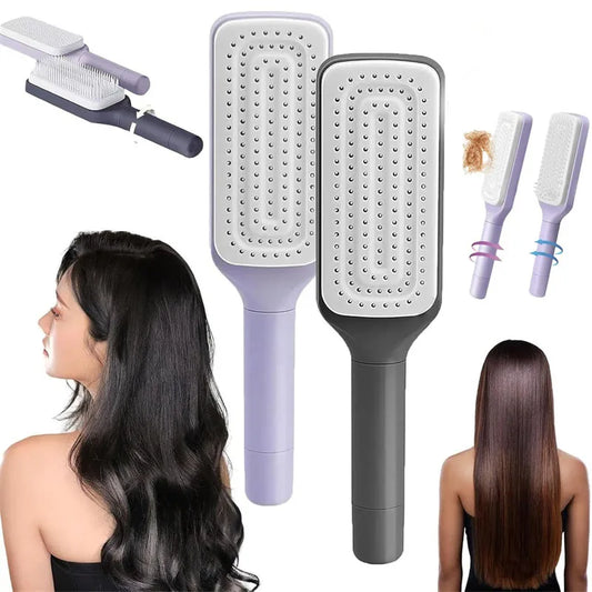 1/2pcs brosses rotatable auto-nétoyants