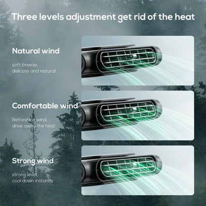 Ventilateur de siege de voiture portable